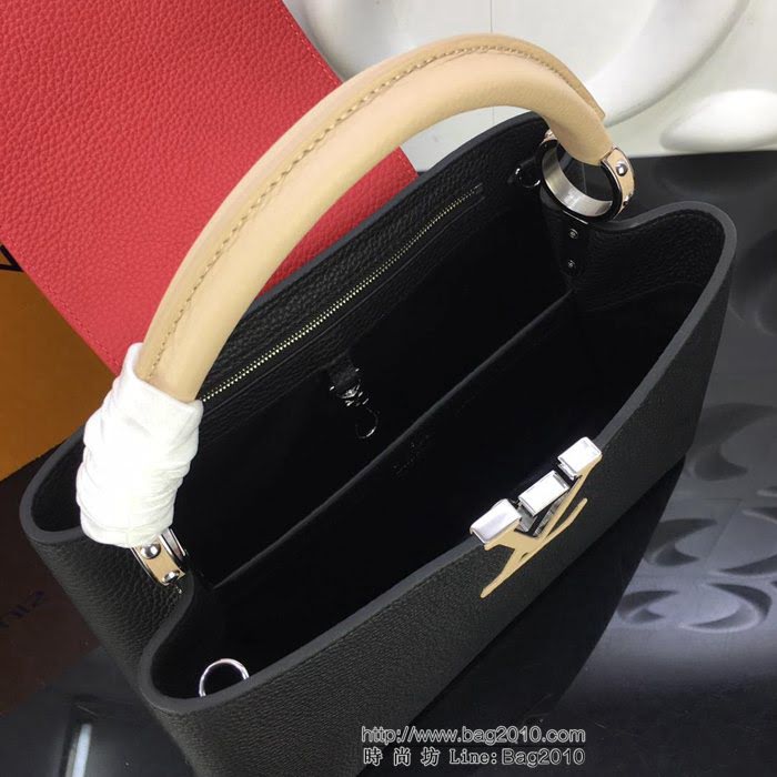 路易威登LV 頂級原單 Lockme系列背包 可作為手袋單挎於一肩 亦可背於雙肩 M41817  YDH2350